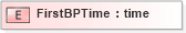 XSD Diagram of FirstBPTime in schema xmlife2_20_01_xsd (Acord - Life, Annuity & Health Standards Program)