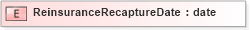 XSD Diagram of ReinsuranceRecaptureDate in schema xmlife2_20_01_xsd (Acord - Life, Annuity & Health Standards Program)