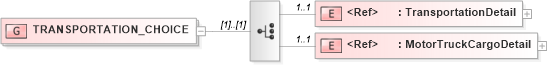 XSD Diagram of TRANSPORTATION_CHOICE in schema acord-pcs-v1_16_0-ns-nodoc-codes_xsd (Acord - Property & Casualty/Surety Standards Program)