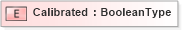 XSD Diagram of Calibrated in schema adsmlmaterials-2_5-publictypelibrary-as_xsd (AdsML)
