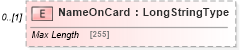 XSD Diagram of NameOnCard in schema adsmltypelibrary-2_0-as_xsd (AdsML)