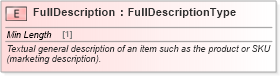 XSD Diagram of FullDescription in schema cidx_ces_v4_0_message_productcatalogupdate_xsd (CIDX eChemical Standard)