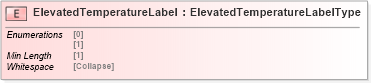 XSD Diagram of ElevatedTemperatureLabel in schema cidx_5_0_xsd (CIDX eChemical Standard)
