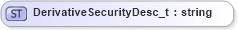 XSD Diagram of DerivativeSecurityDesc_t in schema fixml-fields-base-5-0-sp2_xsd (Financial Information eXchange (FIX))