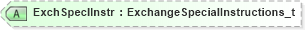 XSD Diagram of ExchSpeclInstr in schema fixml-tradecapture-base-5-0-sp2_xsd (Financial Information eXchange (FIX))