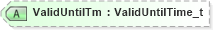 XSD Diagram of ValidUntilTm in schema fixml-indications-base-5-0-sp2_xsd (Financial Information eXchange (FIX))