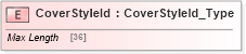 XSD Diagram of CoverStyleId in schema ifx170_corelib_xsd (Interactive Financial eXchange (IFX))