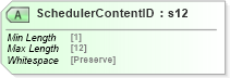 XSD Diagram of SchedulerContentID in schema mailxml_120308_xsd (Mail.XML - Mailing supply chain)