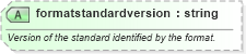 XSD Diagram of formatstandardversion in schema newsml-g2_2_25-spec-all-power_xsd (News Markup Language (NewsML) - Power)