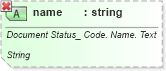 XSD Diagram of name in schema ubl-qualifieddatatypes-2_0_xsd (OASIS Universal Business Language (UBL) TC)