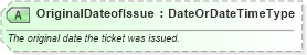 XSD Diagram of OriginalDateofIssue in schema ota_aircheckin_xsd (Open Travel (OTA))