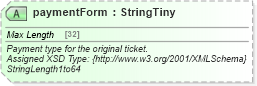 XSD Diagram of paymentForm in schema finance_3_0_0_xsd (Open Travel (OTA))