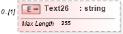 XSD Diagram of Text26 in schema pmxml-20020603_xsd (Project Management XML Schema (PMXML))