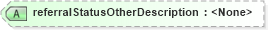 XSD Diagram of referralStatusOtherDescription in schema referrals_xsd (Real Estate Transaction Standard (RETS))