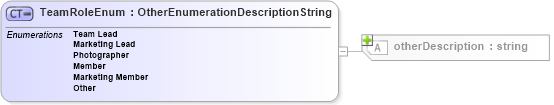 XSD Diagram of TeamRoleEnum in schema role_xsd (Real Estate Transaction Standard (RETS))