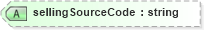 XSD Diagram of sellingSourceCode in schema dealerlocatorextended_xsd (Standards for Technology in Automotive Retail)