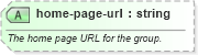 XSD Diagram of home-page-url in schema sportsml-core_xsd (SportsML)