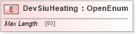 XSD Diagram of DevSiuHeating in schema ifx170_devlib_xsd (Interactive Financial eXchange (IFX))