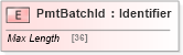XSD Diagram of PmtBatchId in schema ifx170_corelib no plus_xsd (Interactive Financial eXchange (IFX))