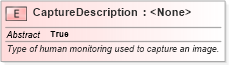XSD Diagram of CaptureDescription in schema ansi-nist_xsd (National Information Exchange Model (NEIM))