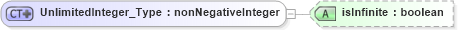 XSD Diagram of UnlimitedInteger_Type in schema basictypes_xsd (National Information Exchange Model (NEIM))