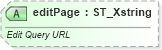 XSD Diagram of editPage in schema sml-externalconnections_xsd (Office Open XML (OOXML / OpenXML / Ecma 376))