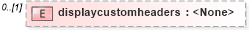 XSD Diagram of displaycustomheaders in schema c_xsd (Microsoft Office 2003 Reference Schemas)