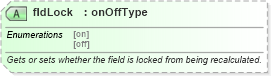 XSD Diagram of fldLock in schema wordnet_xsd (Microsoft Office 2003 Reference Schemas)