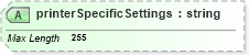 XSD Diagram of printerSpecificSettings in schema sd_xsd (Microsoft Office 2003 Reference Schemas)
